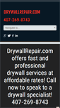 Mobile Screenshot of drywallrepair.com